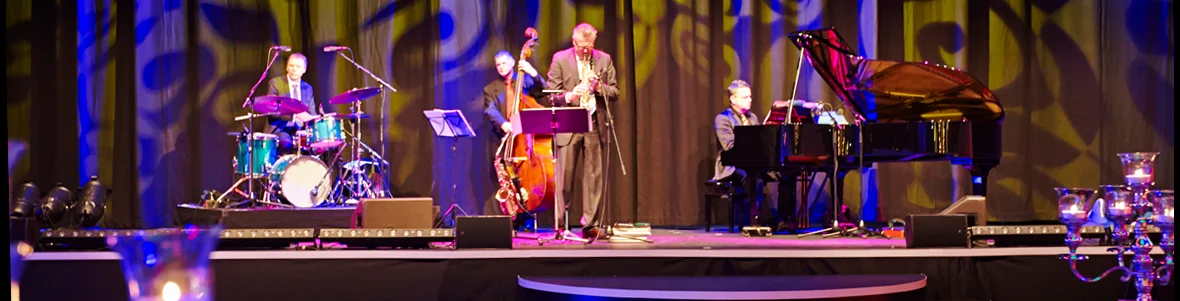 Eurojazz - Jürgen Bleibel Quartett auf der Bühne